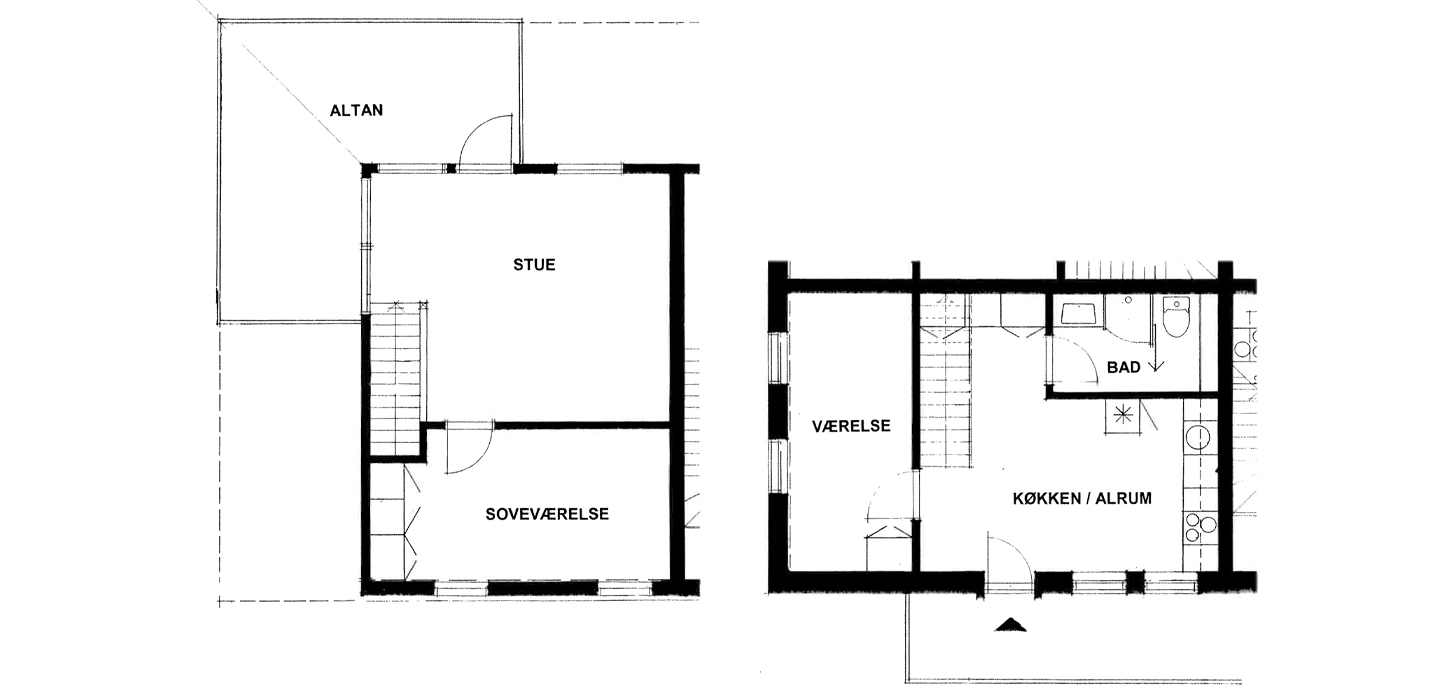 Løkken - grundplan
