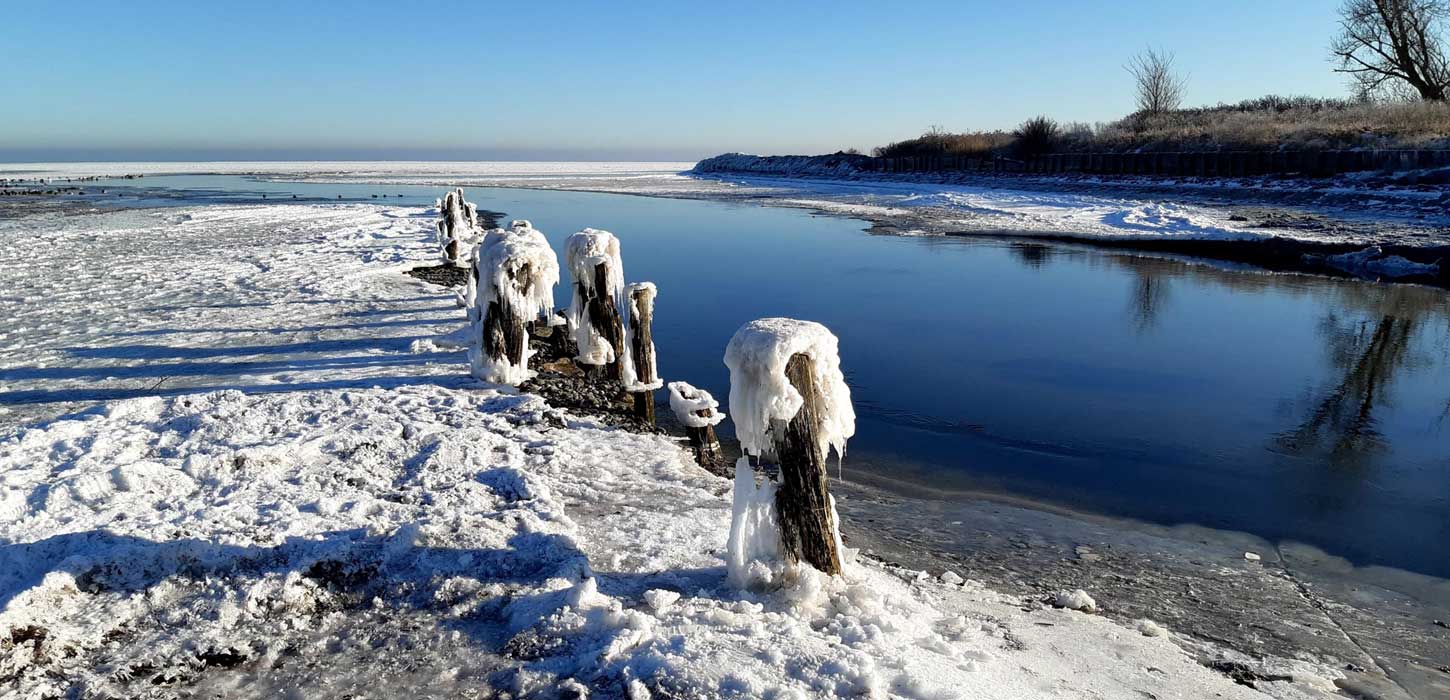 Vinter i Køge 2021