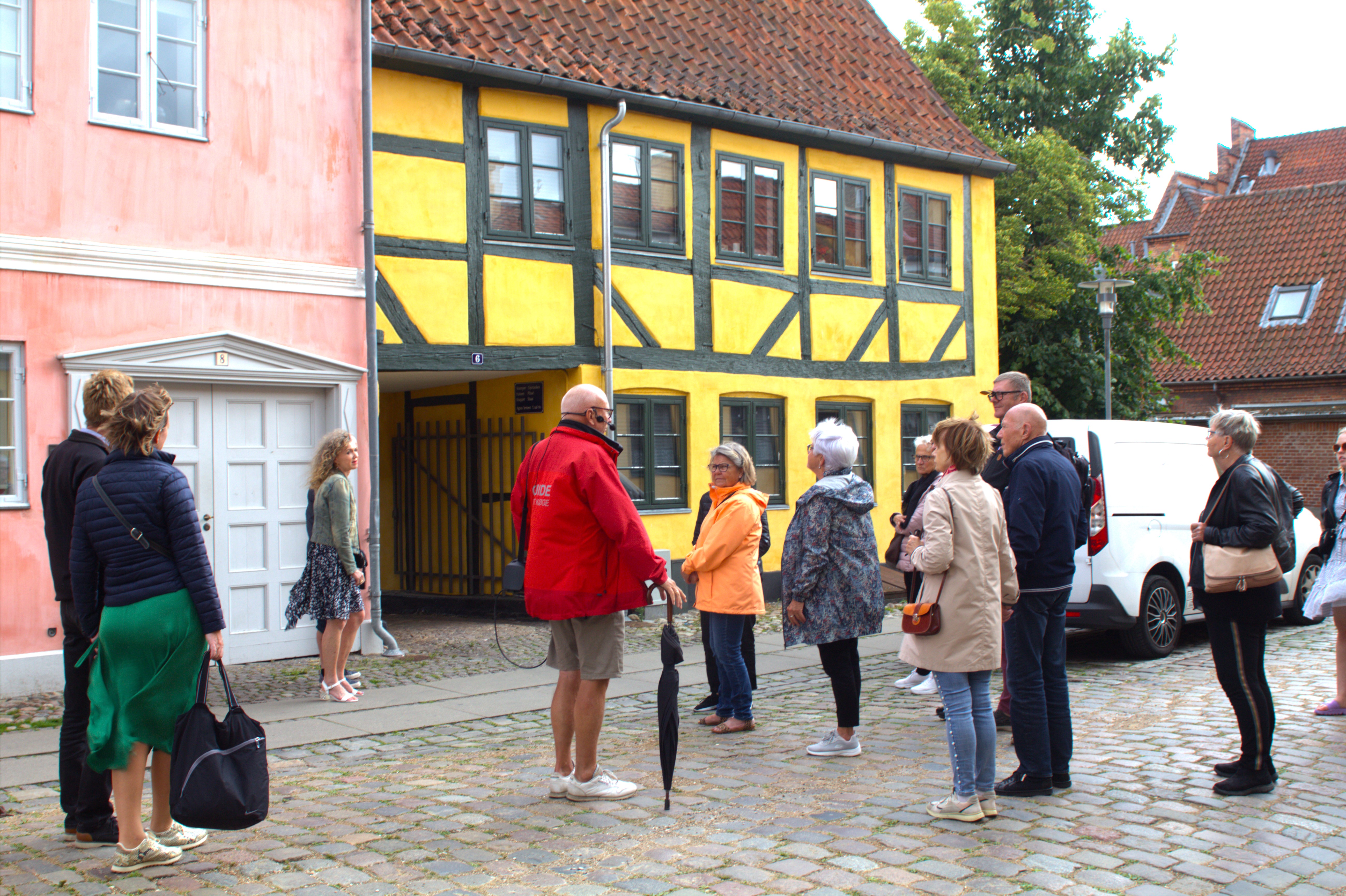 byvandring kirkestræde sommer køge midtby