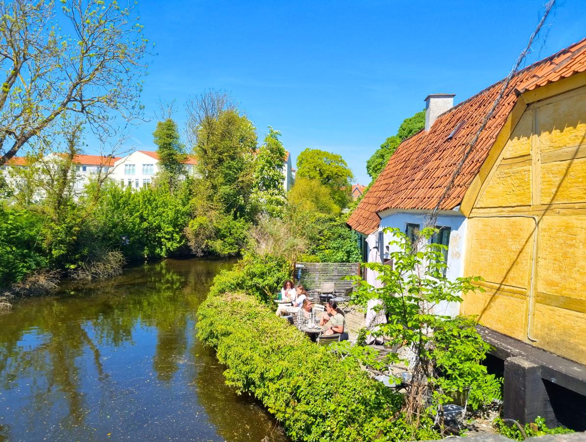 Udsigt til Køge Å fra Brogade