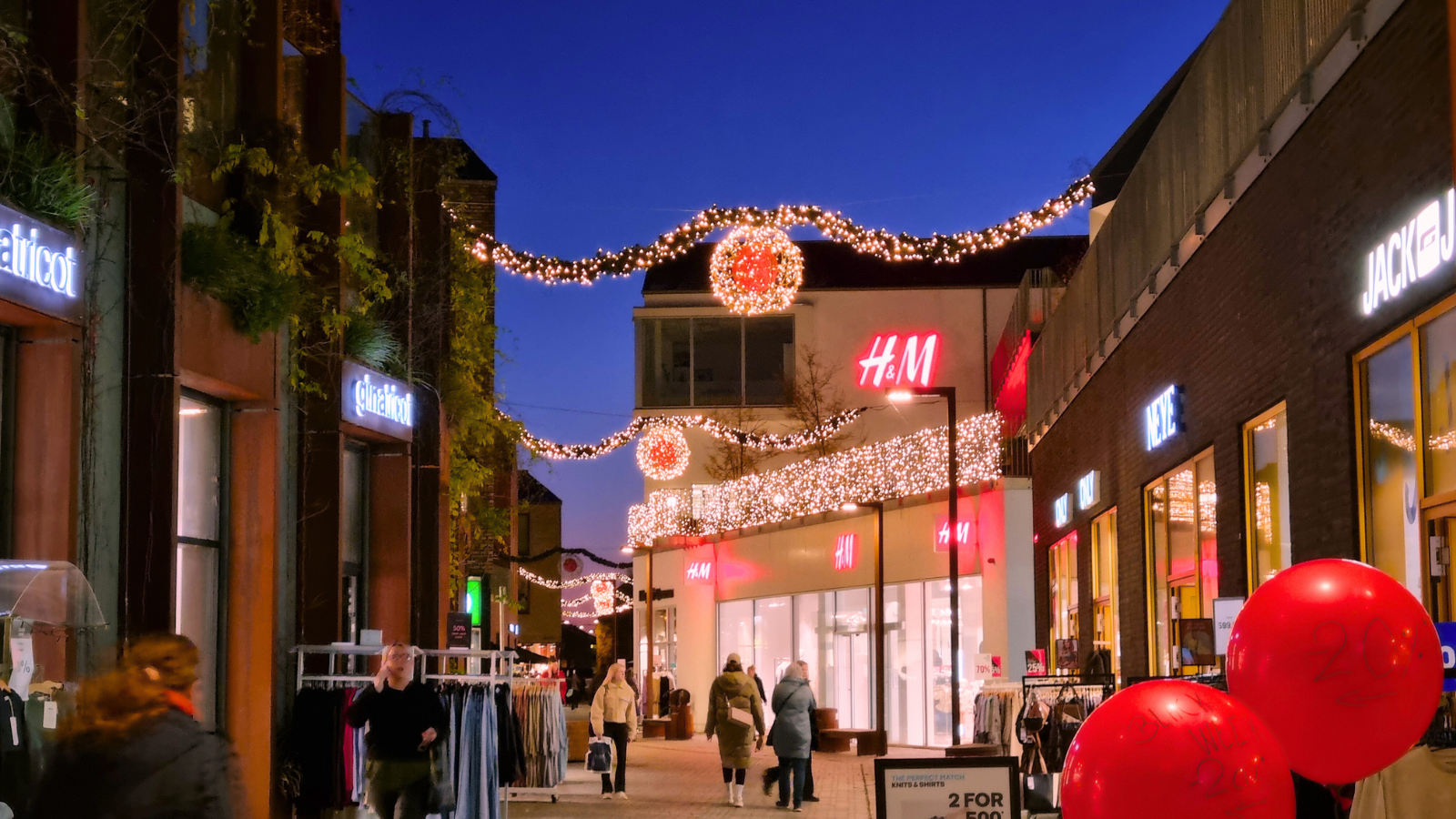 Juleshopping i Strædet i Køge