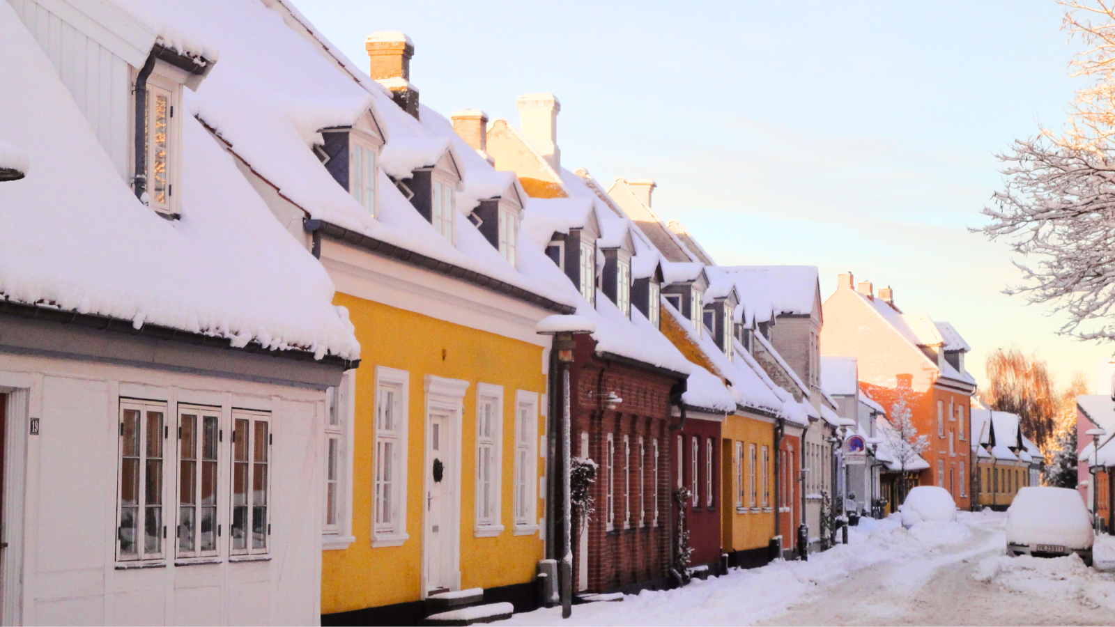 Sne i Kirkedstræde