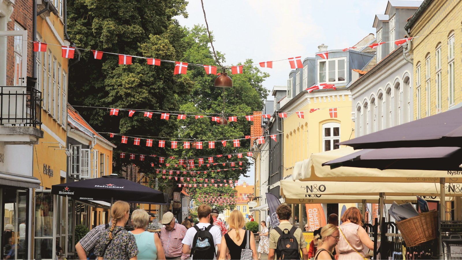 Flag i Nørregade