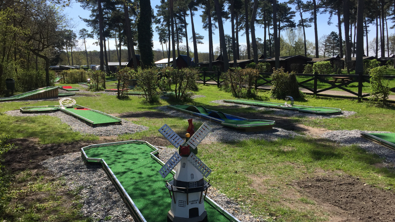 Minigolf med de nærmeste