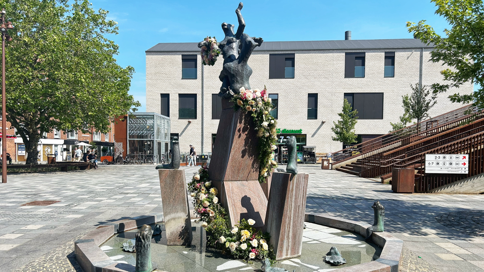 Vandkunsten på Stationspladsen